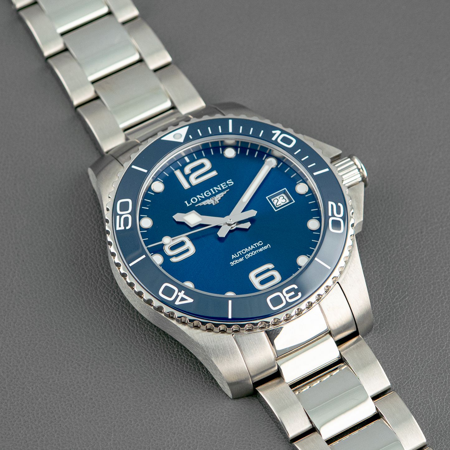 Longines HydroConquest Automatic Ceramic Blue Dial 43mm