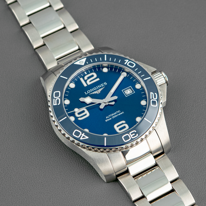 Longines HydroConquest Automatic Ceramic Blue Dial 43mm