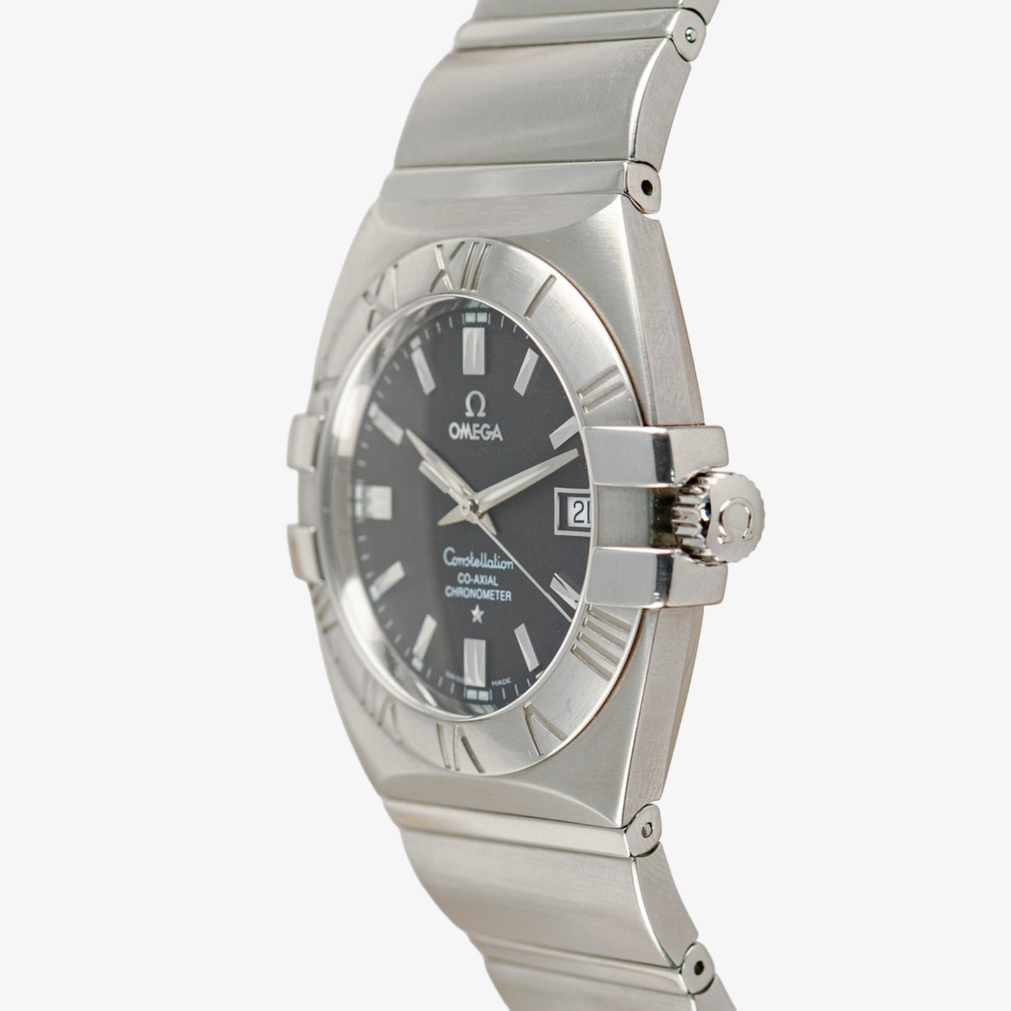 Omega Constellation Automatic Steel Black Dial 38mm