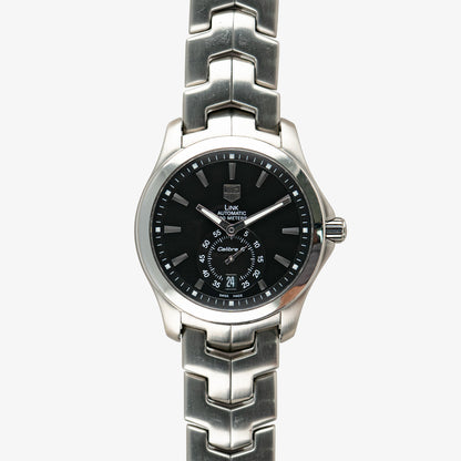 TAG Heuer Link Calibre 6 Steel Black Automatic 39mm
