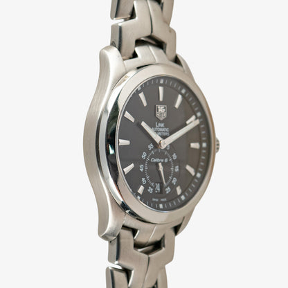 TAG Heuer Link Calibre 6 Steel Black Automatic 39mm