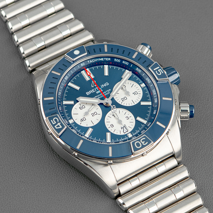 Breitling Super Chronomat B01 Chronograph Blue 44mm