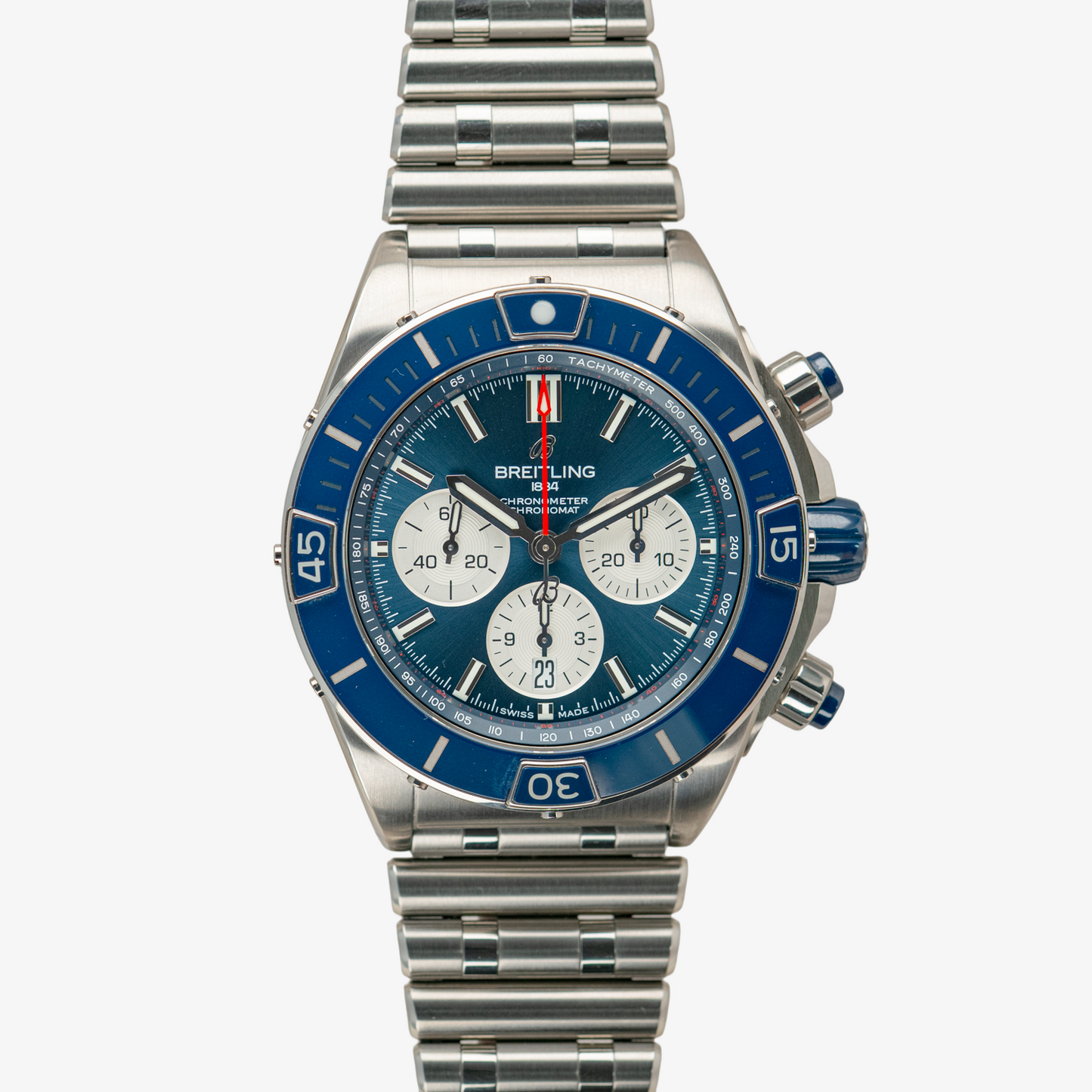 Breitling Super Chronomat B01 Chronograph Blue 44mm