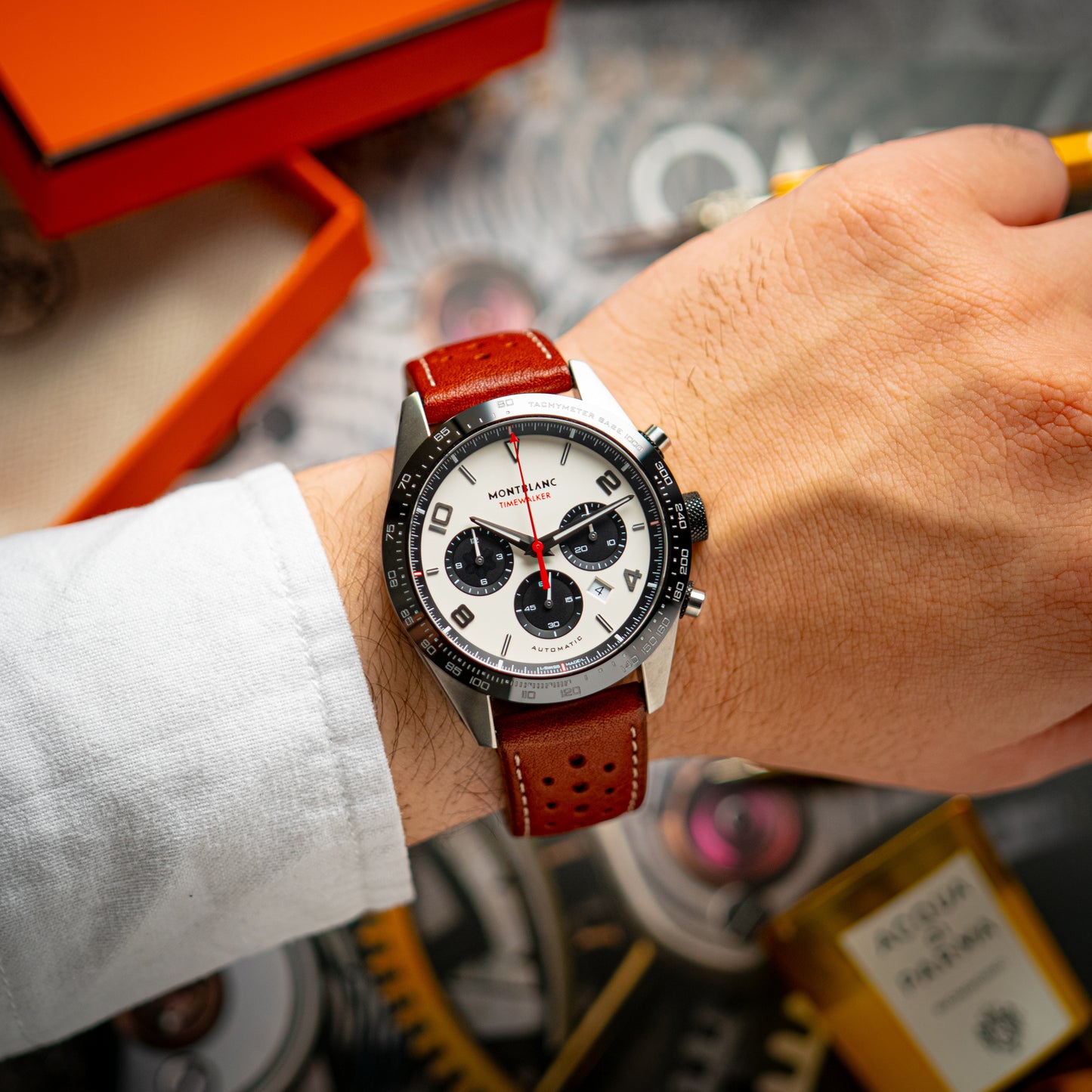 Montblanc TimeWalker Automatic Chronograph Panda 43mm