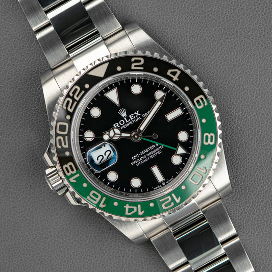Rolex GMT-Master II "Sprite" GMT Automatic Black Dial 40mm