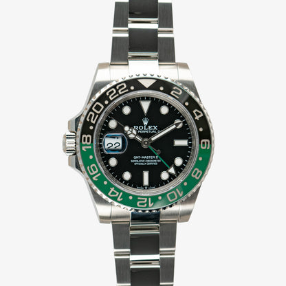 Rolex GMT-Master II "Sprite" GMT Automatic Black Dial 40mm