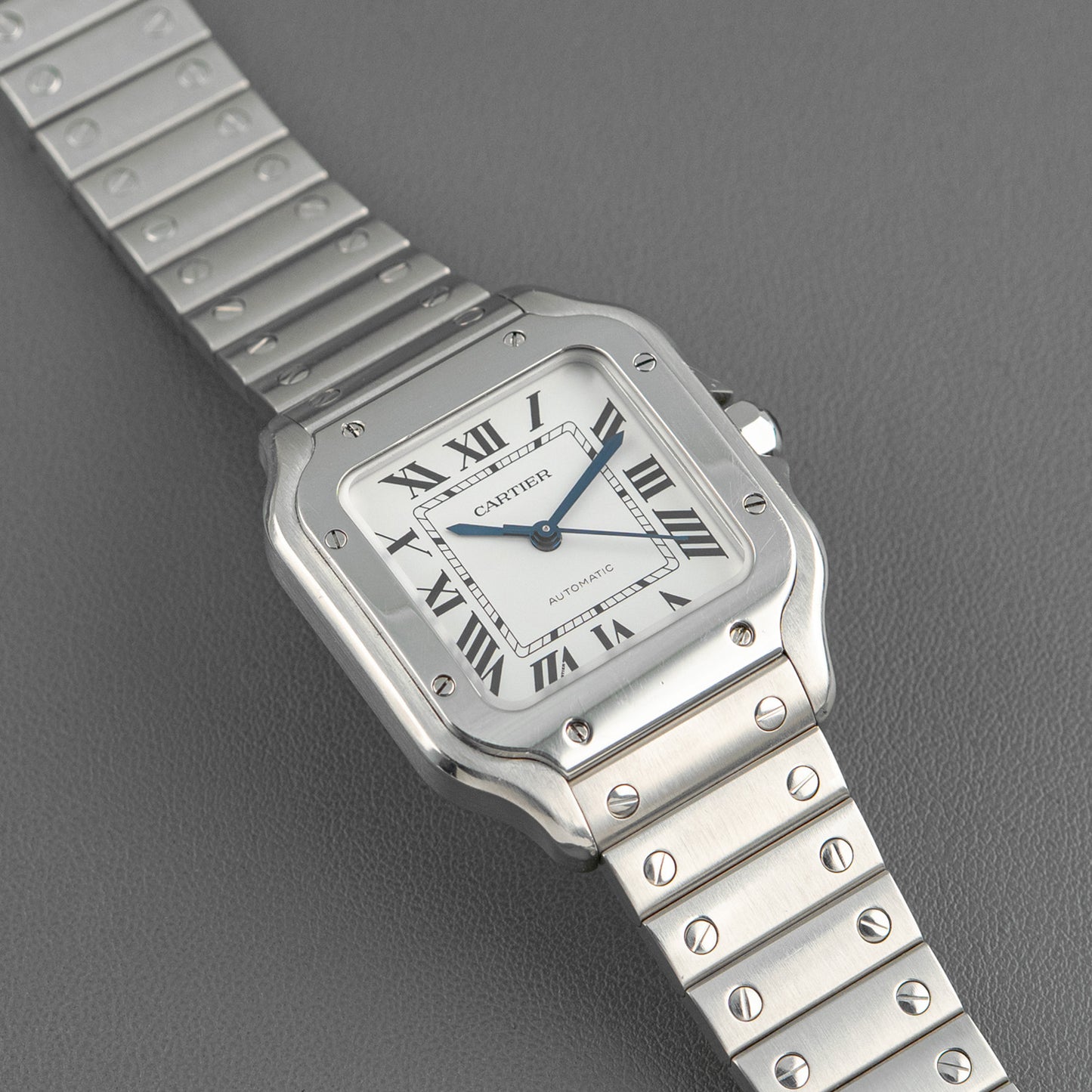 Cartier Santos Medium Automatic Silver Dial 35mm