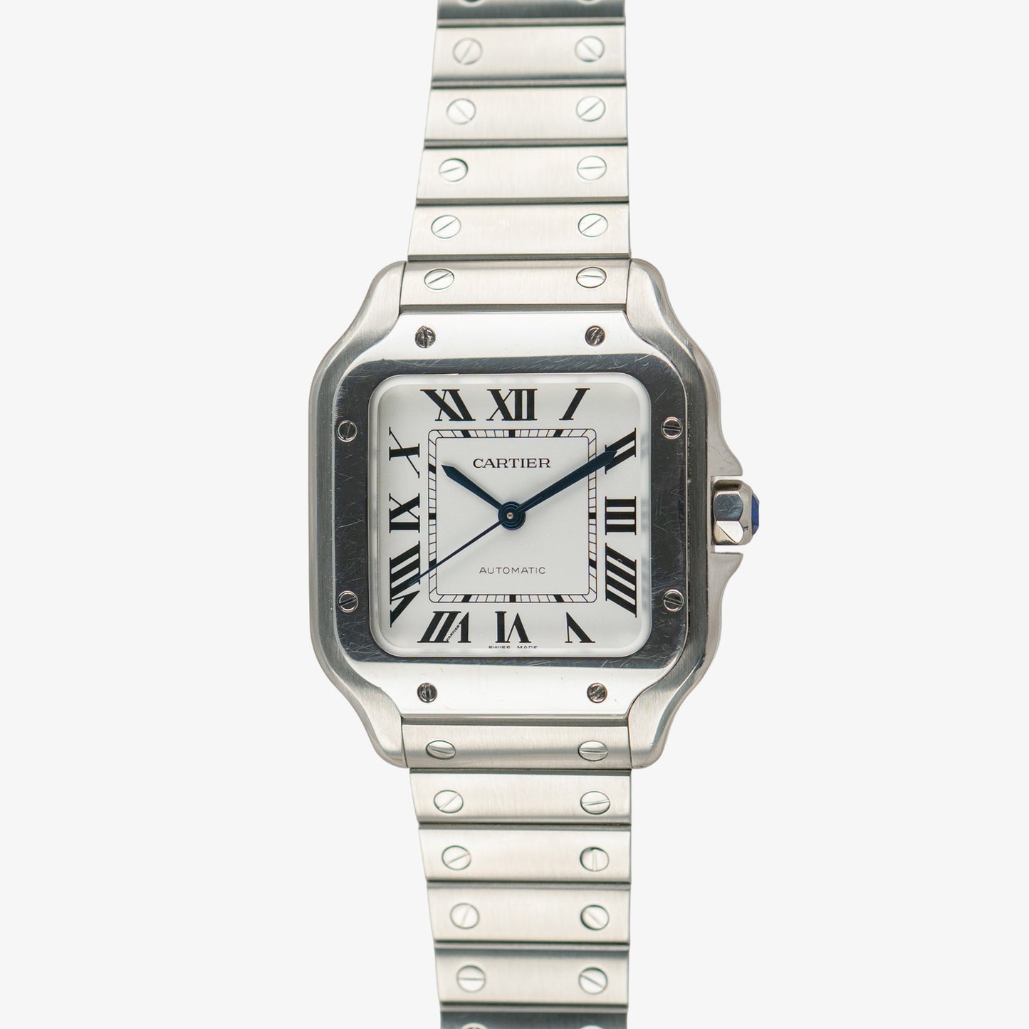 Cartier Santos Medium Automatic Silver Dial 35mm