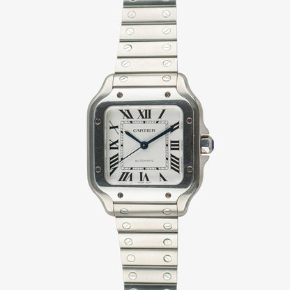 Cartier Santos Medium Automatic Silver Dial 35mm