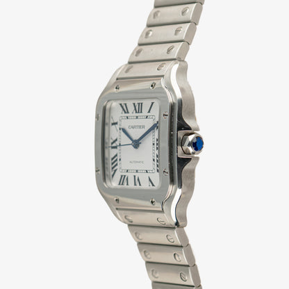 Cartier Santos Medium Automatic Silver Dial 35mm