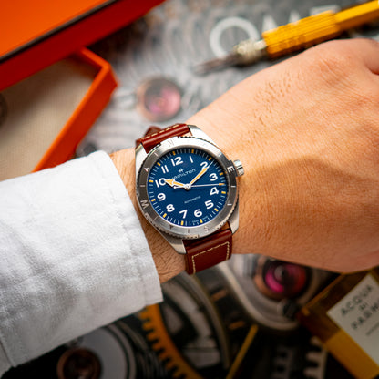 Hamilton Khaki Field Automatic Blue Dial 38mm