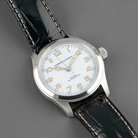 Hamilton Khaki Field Automatic "Murph" White 38mm