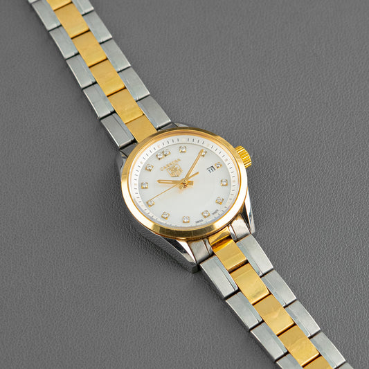 TAG Heuer Carrera Quartz Diamond Silver Dial 32mm