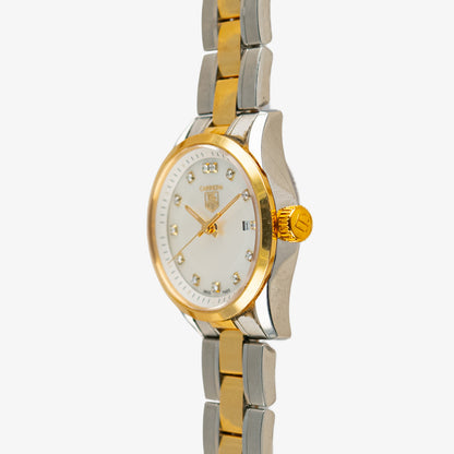 TAG Heuer Carrera Quartz Diamond Silver Dial 32mm