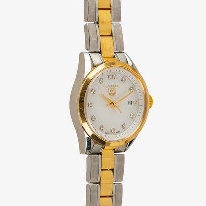 TAG Heuer Carrera Quartz Diamond Silver Dial 32mm