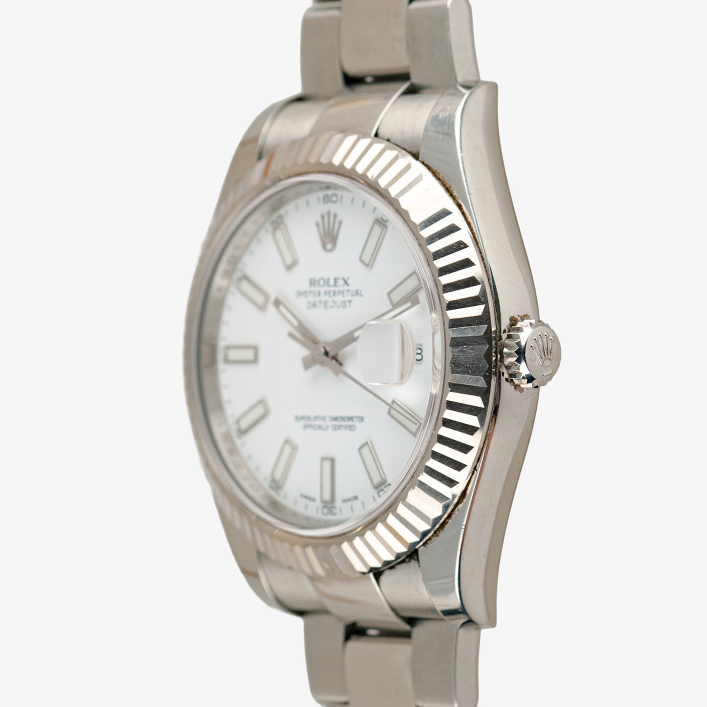 Rolex Datejust II 116334 Automatic White Dial 41mm