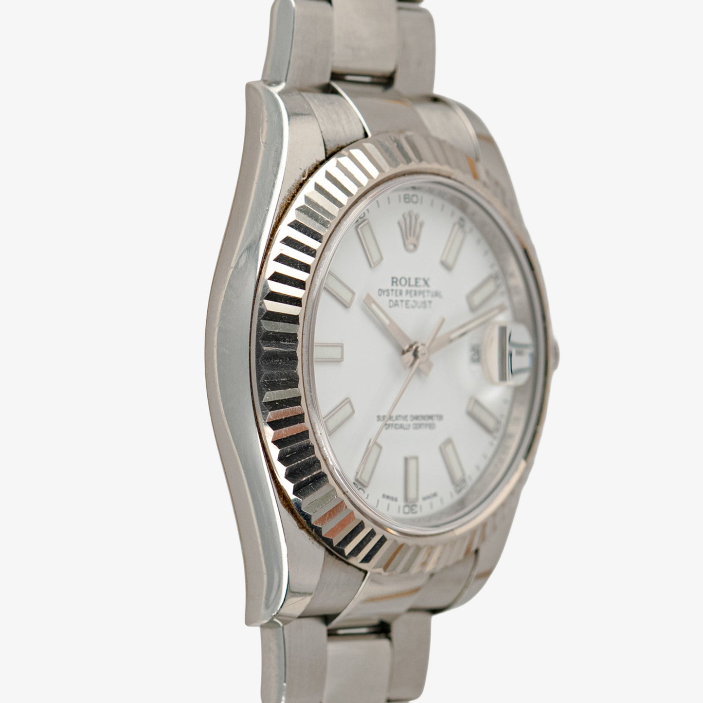 Rolex Datejust II 116334 Automatic White Dial 41mm