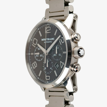 Montblanc TimeWalker Chronograph Steel Bracelet 43mm