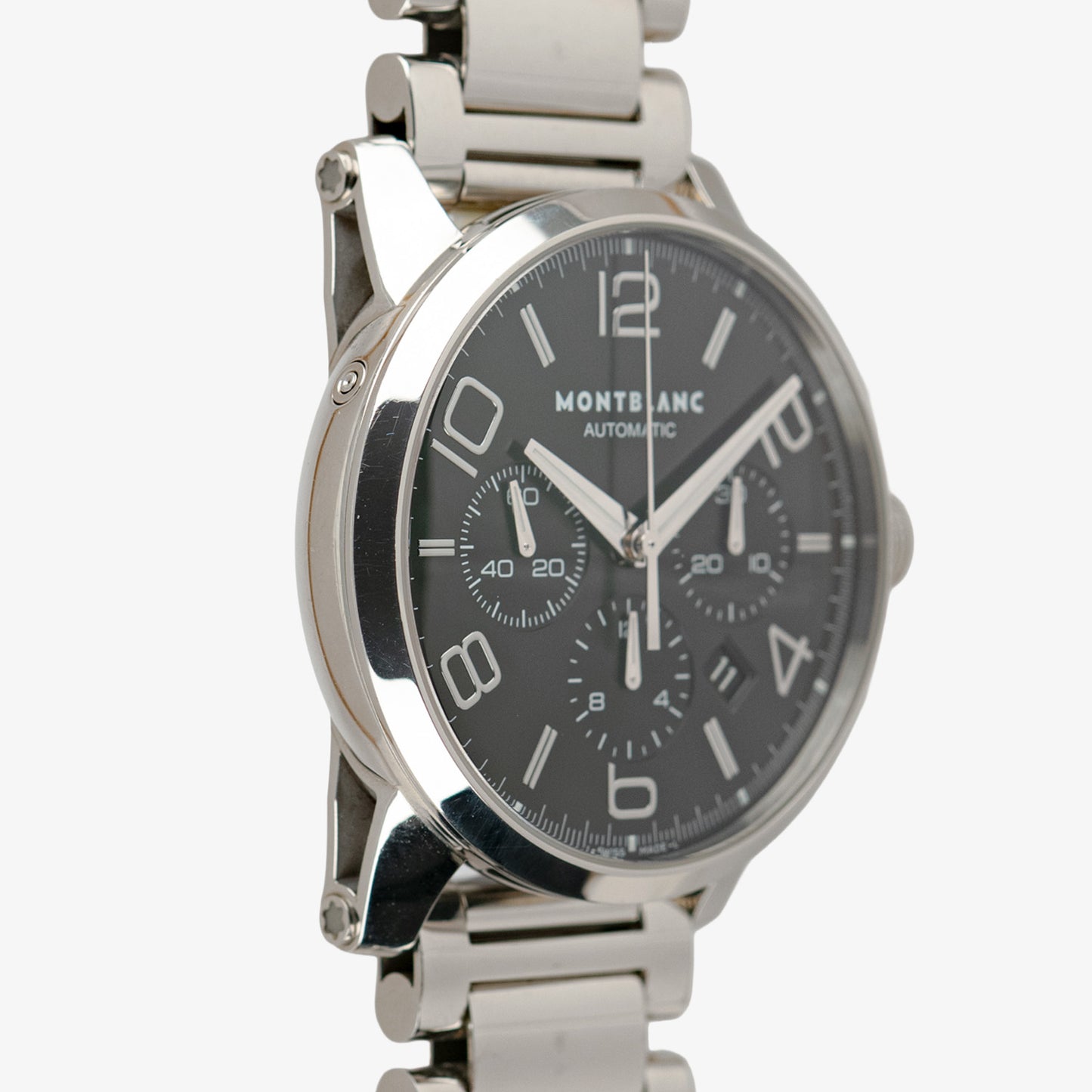 Montblanc TimeWalker Chronograph Steel Bracelet 43mm