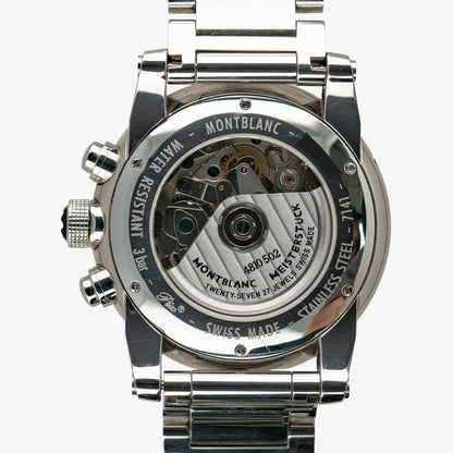 Montblanc TimeWalker Chronograph Steel Bracelet 43mm
