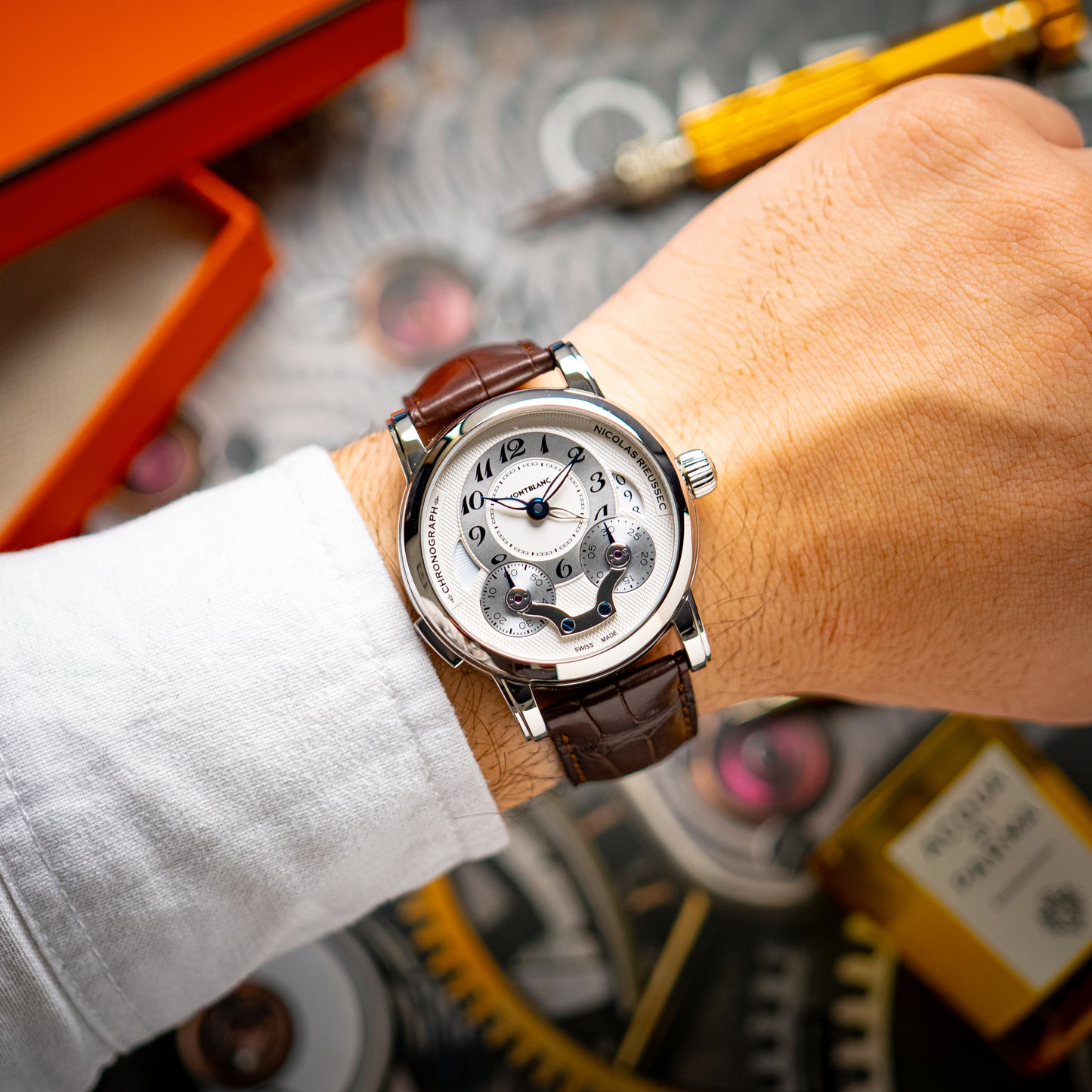 Montblanc Nicolas Rieussec Chronograph GMT 43mm