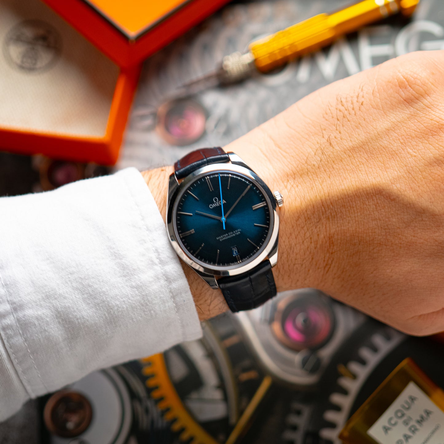 Omega De Ville Trésor Orbis Edition Automatic Blue 40mm