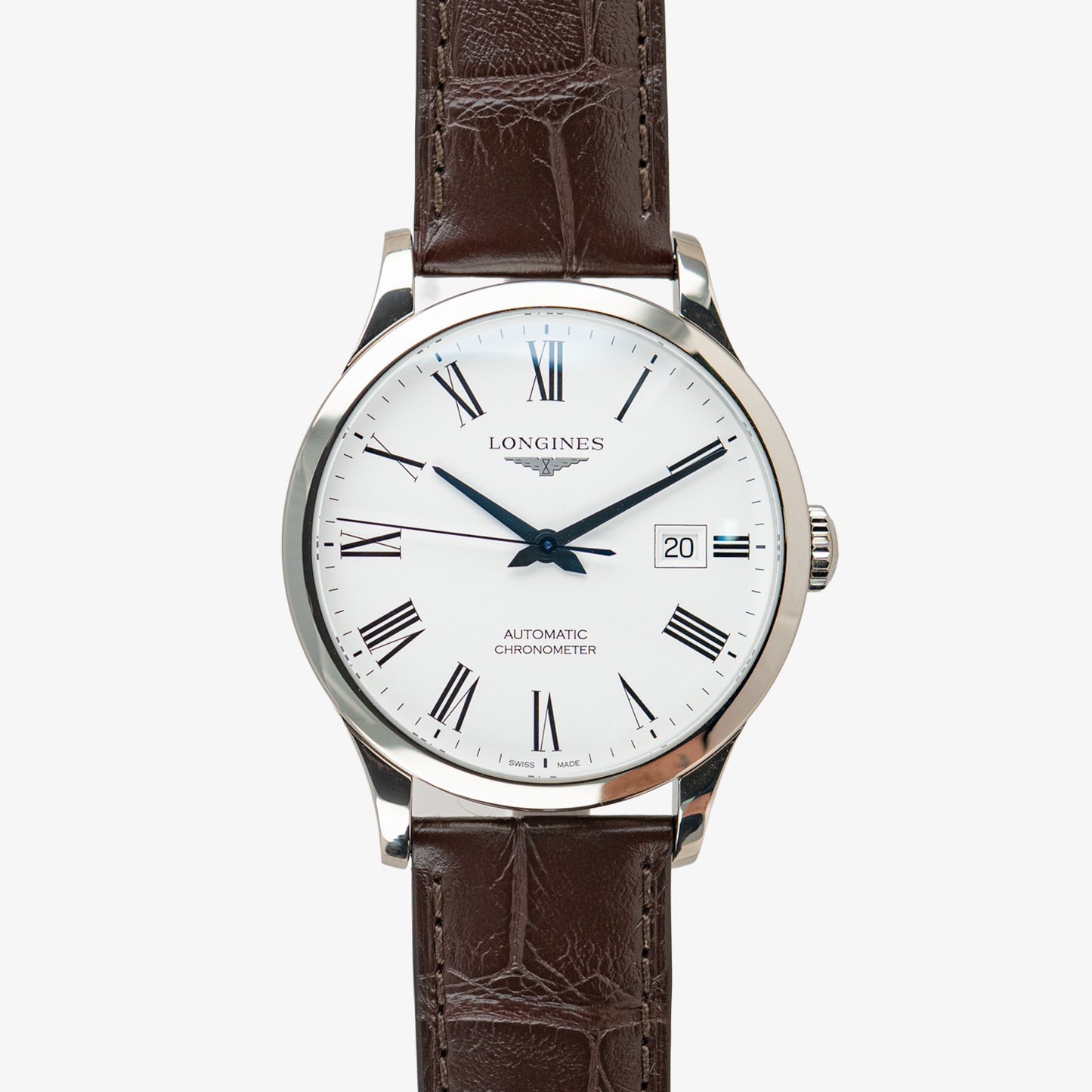 Longines Record Automatic Chronometer White 40mm