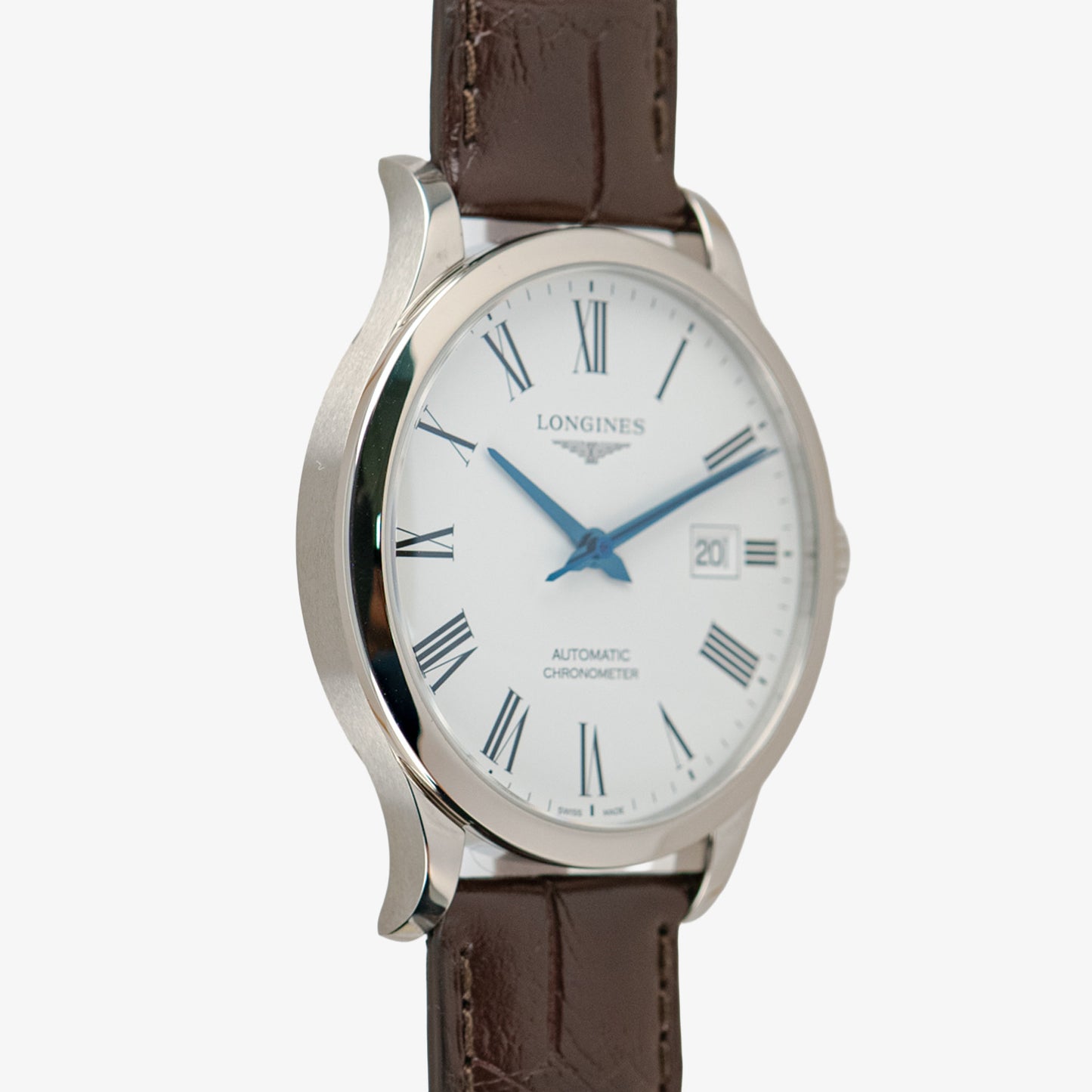 Longines Record Automatic Chronometer White 40mm