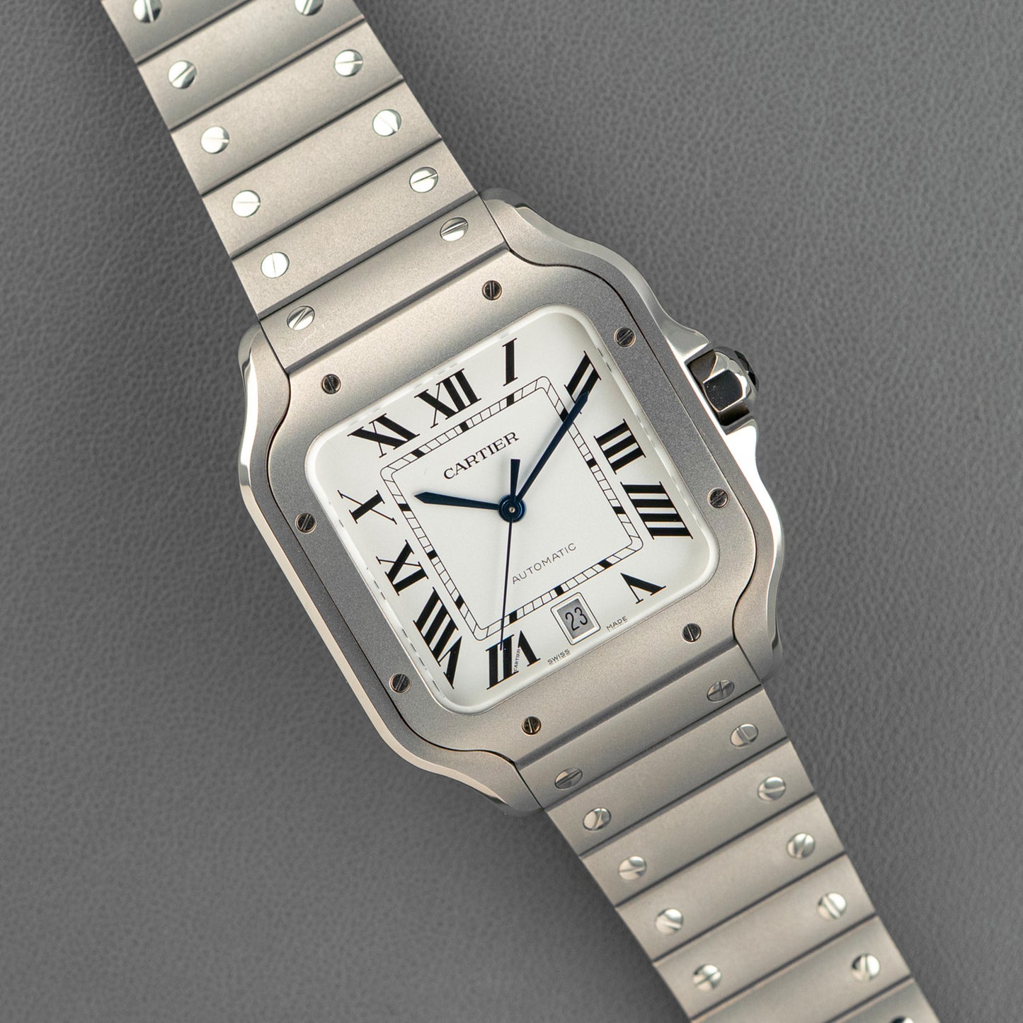 Cartier Santos de Cartier Automatic Titanium Grey 39.8mm