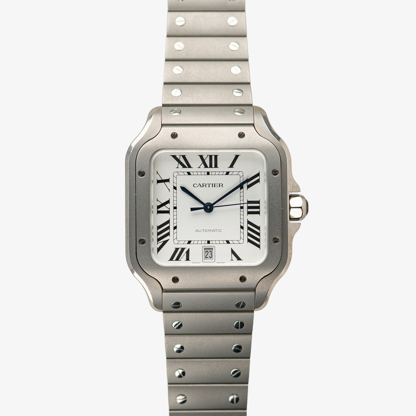 Cartier Santos de Cartier Automatic Titanium Grey 39.8mm