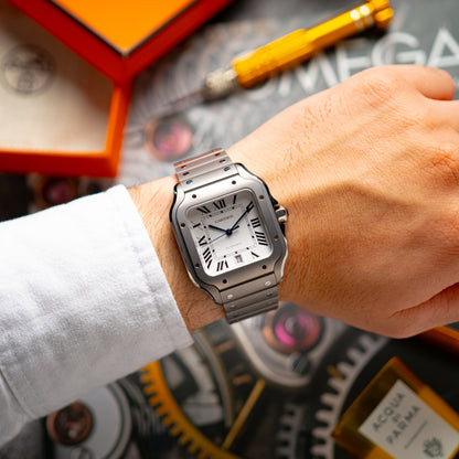 Cartier Santos de Cartier Automatic Titanium Grey 39.8mm