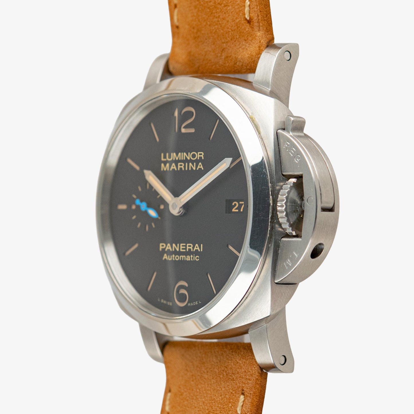 Panerai Luminor 1950 Automatic Date Black Dial 42mm