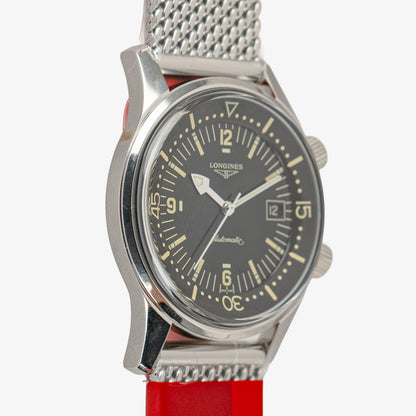 Longines Legend Diver Automatic Black Dial 42mm