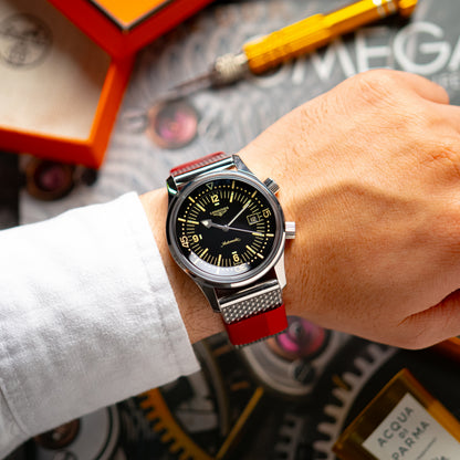 Longines Legend Diver Automatic Black Dial 42mm