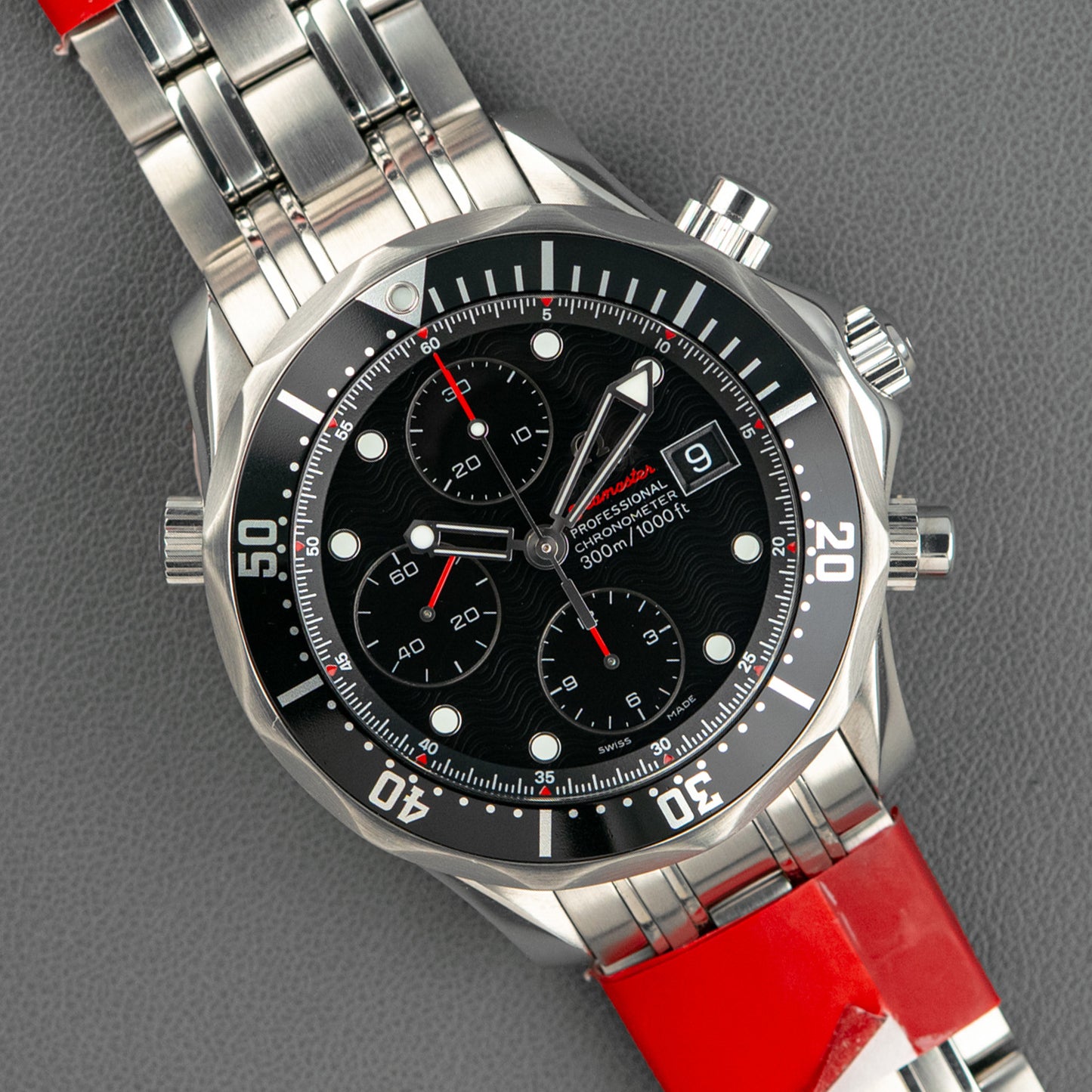 Omega Seamaster Diver 300M Chronograph Black 42mm