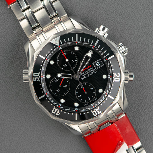 Omega Seamaster Diver 300M Chronograph Black 42mm