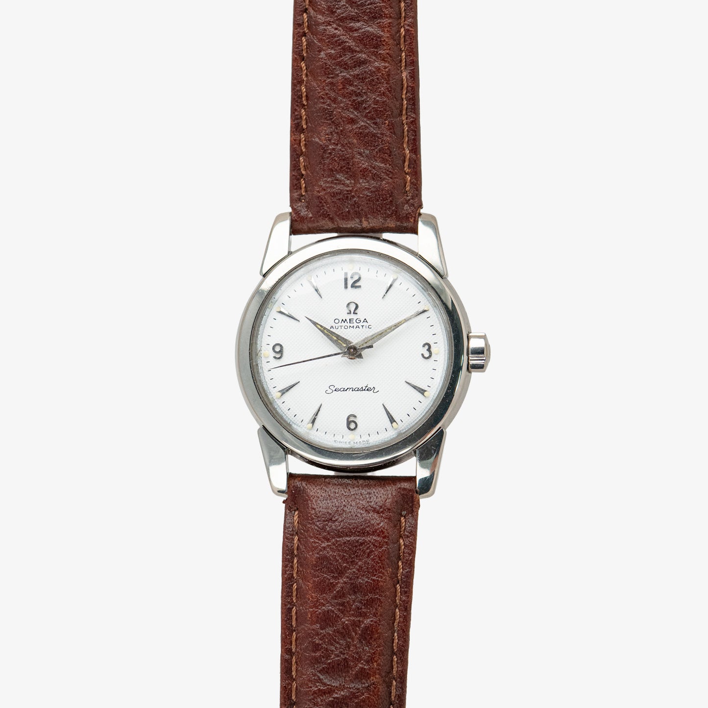 Omega Seamaster 2828 Automatic Silver Dial Vintage 32mm