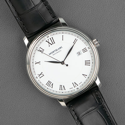 Montblanc Tradition Date Automatic Silver Dial 40mm