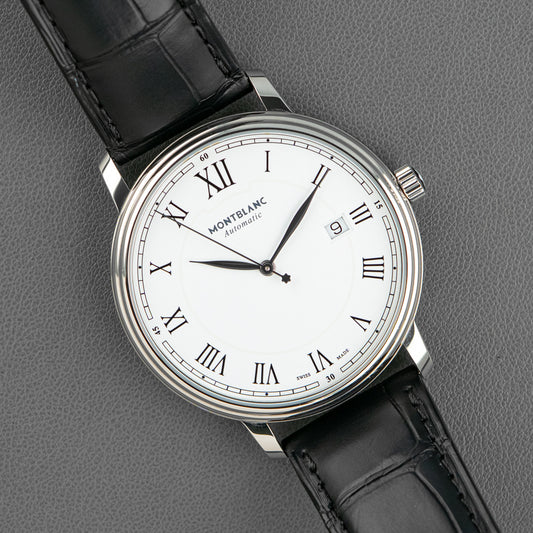 Montblanc Tradition Date Automatic Silver Dial 40mm