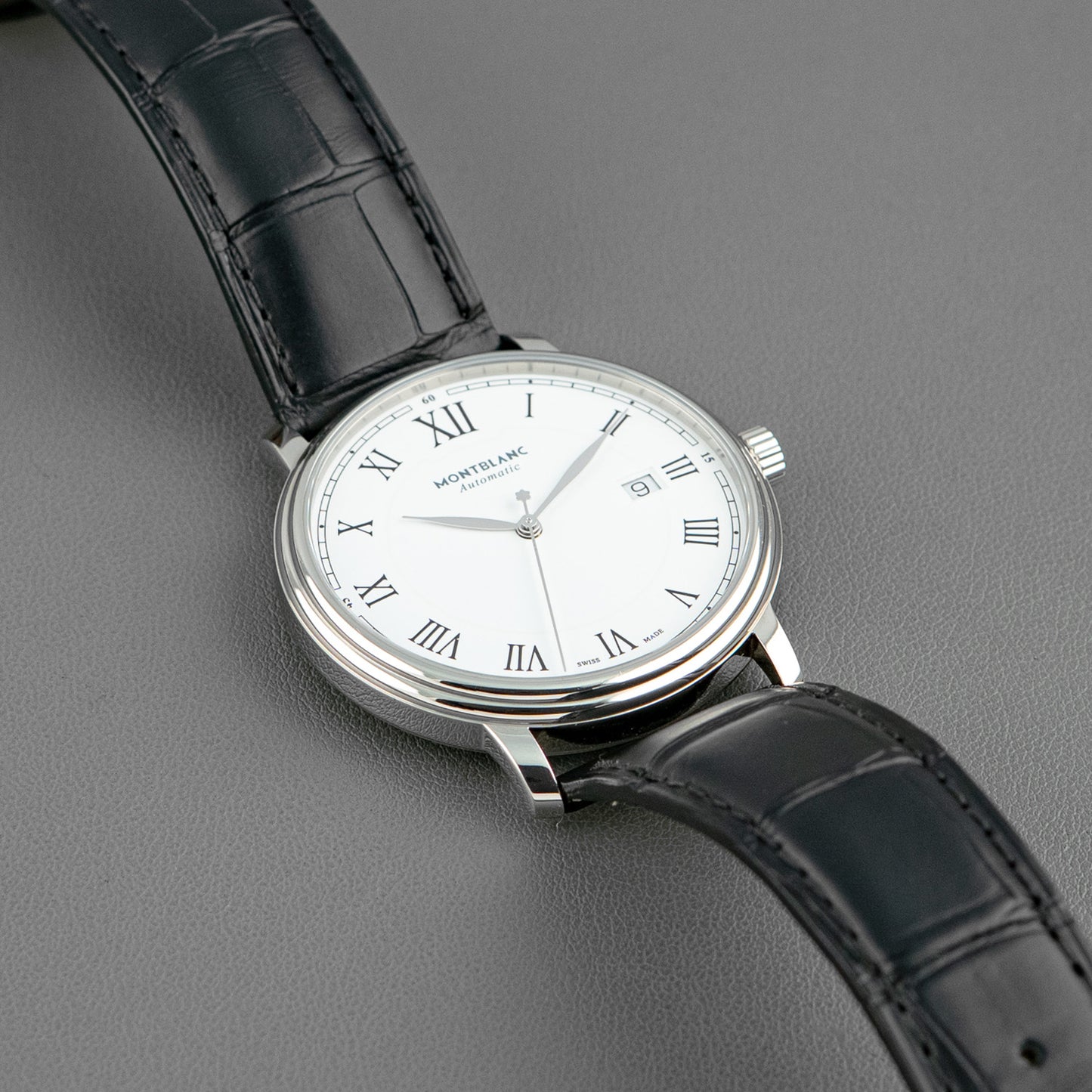 Montblanc Tradition Date Automatic Silver Dial 40mm
