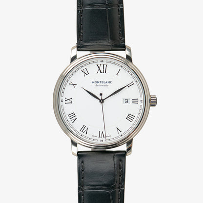 Montblanc Tradition Date Automatic Silver Dial 40mm