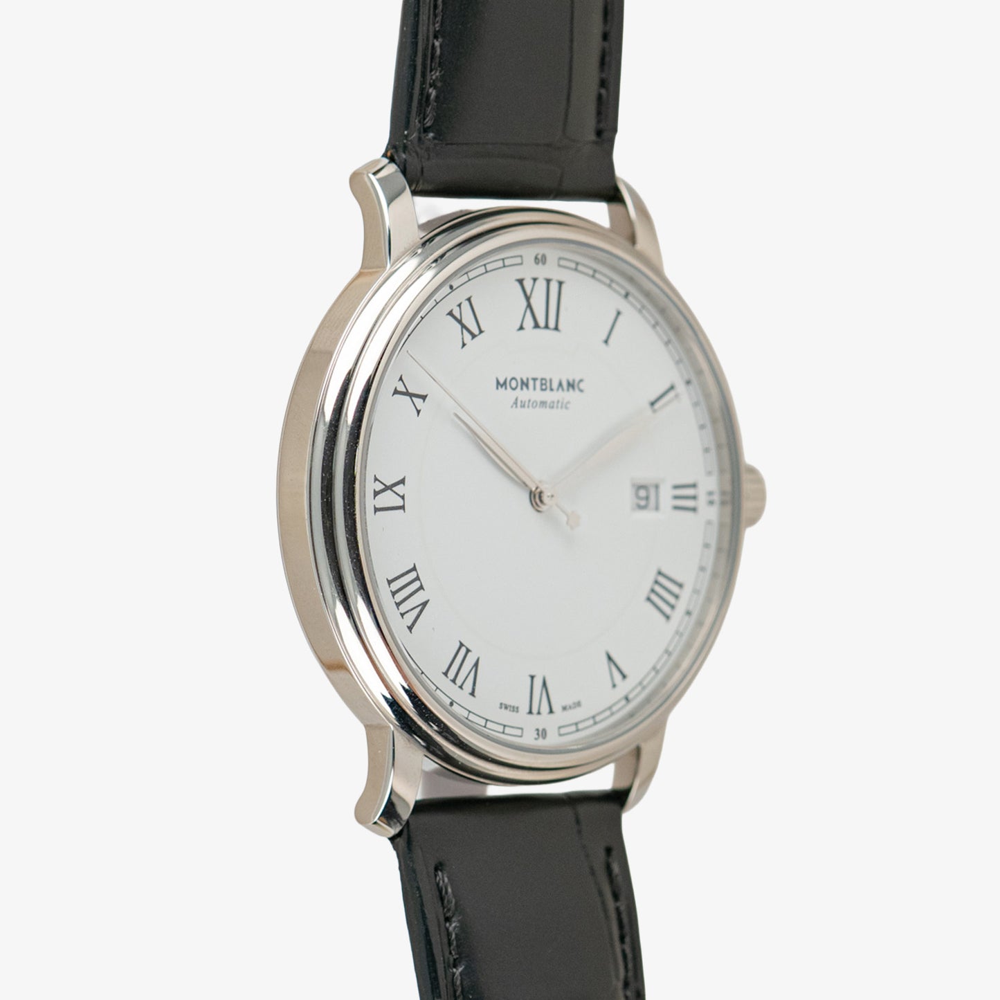 Montblanc Tradition Date Automatic Silver Dial 40mm