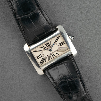 Cartier Tank Divan 2600 Automatic Silver Dial 38mm