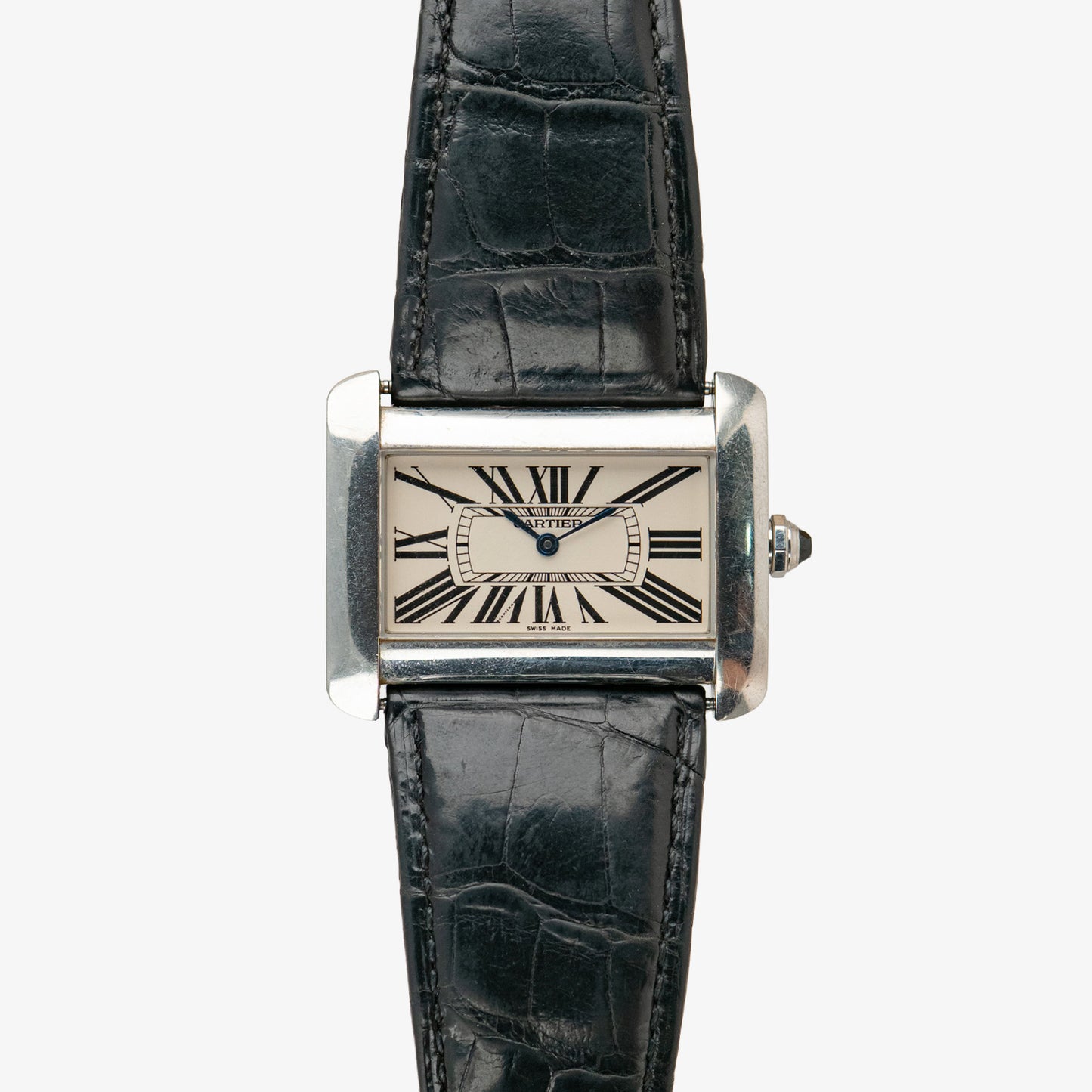Cartier Tank Divan 2600 Automatic Silver Dial 38mm
