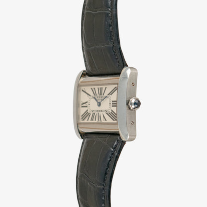 Cartier Tank Divan 2600 Automatic Silver Dial 38mm