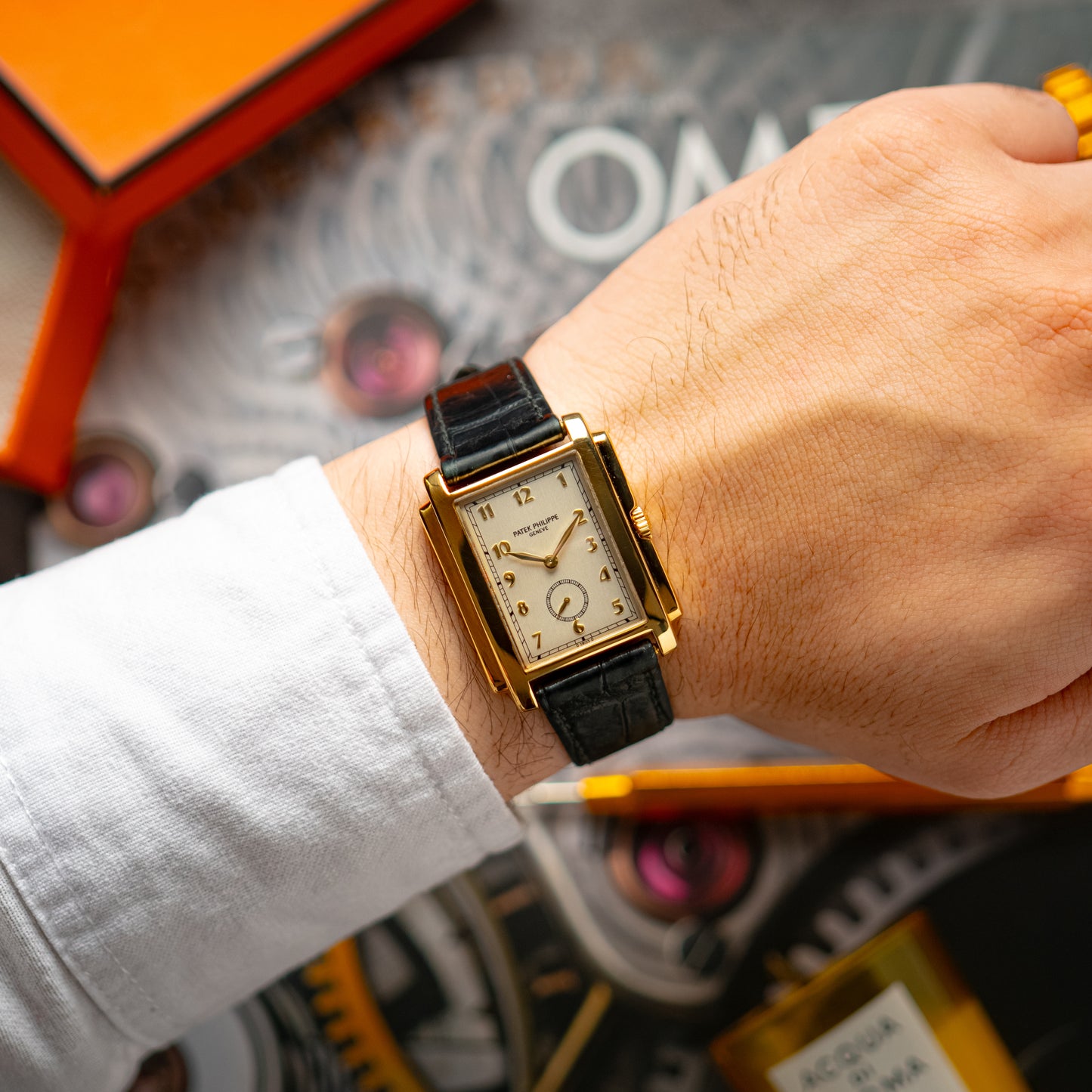 Patek Philippe Gondolo 5024J Manual Wind Gold 30mm