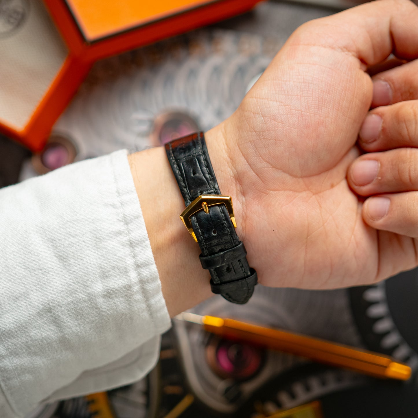 Patek Philippe Gondolo 5024J Manual Wind Gold 30mm