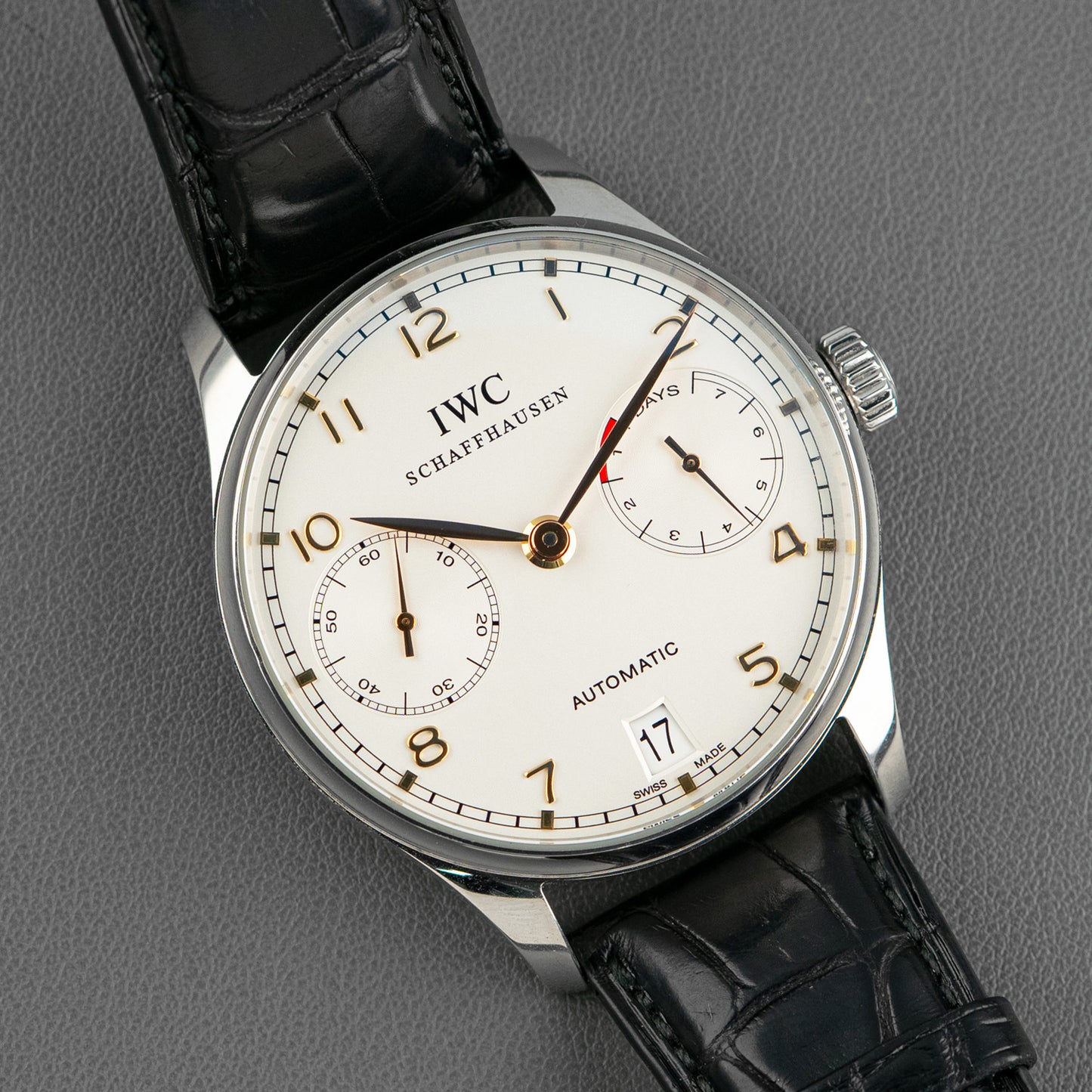 IWC Portugieser Automatic 7 Days Silver Dial 42mm