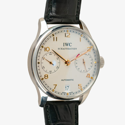 IWC Portugieser Automatic 7 Days Silver Dial 42mm