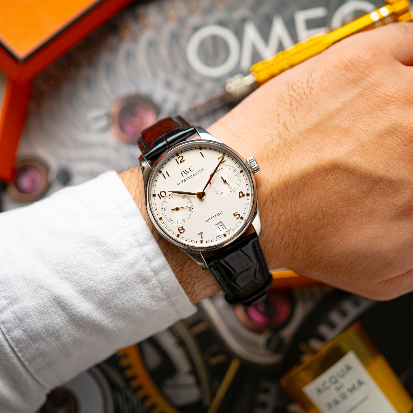 IWC Portugieser Automatic 7 Days Silver Dial 42mm